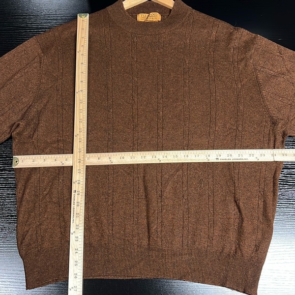 Tilliano Mock Neck Ribbed Long Sleeve Light Weight Sweater Shirt - Picture 2 of 10